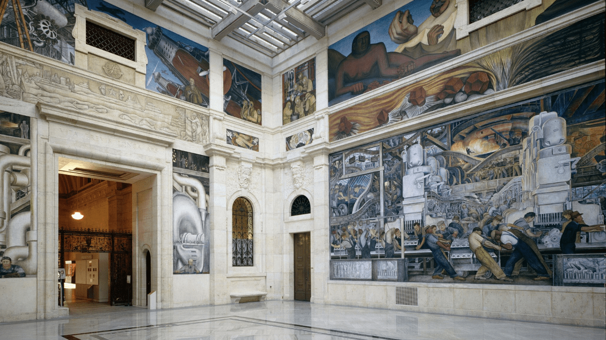 When Detroit Auto Workers Defended a Diego Rivera Mural Against Protests From the Rich