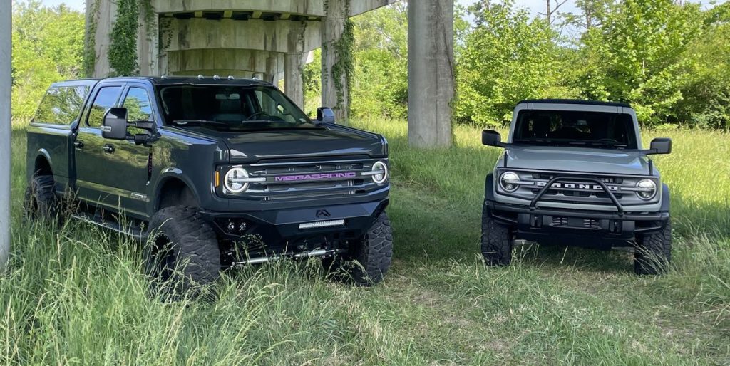 Meet the MegaBronc, a Ford Bronco/F-250 Mash-Up That Seats Seven