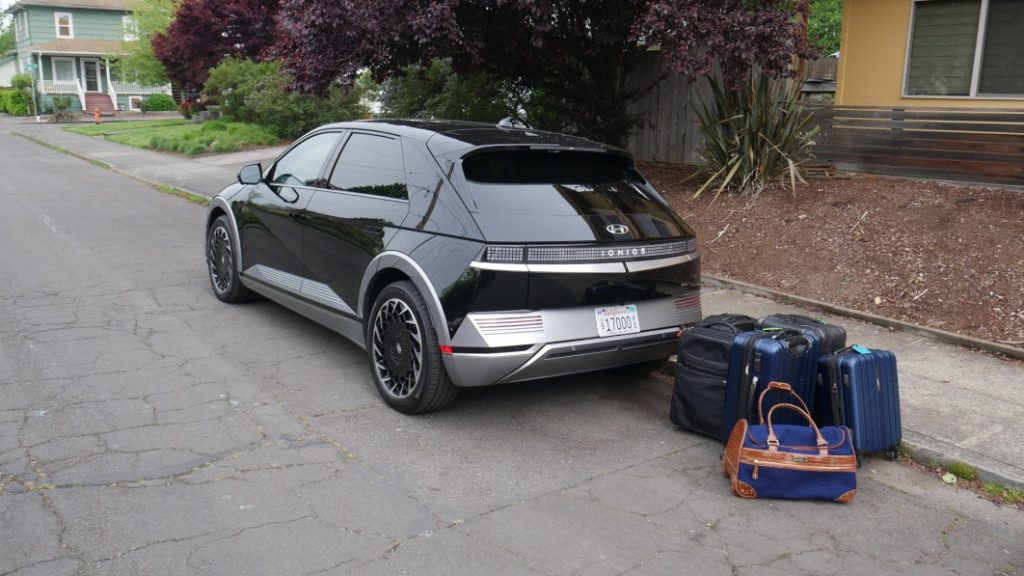 Hyundai Ioniq 5 Luggage Test: How much cargo space?