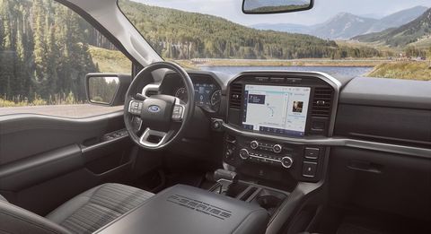 2023 ford f 150 heritage edition interior