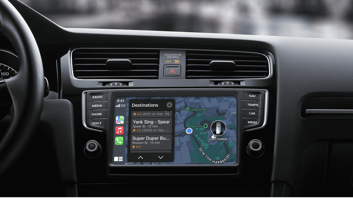 Apple CarPlay Will Let Drivers Pay for Gas From the Dashboard