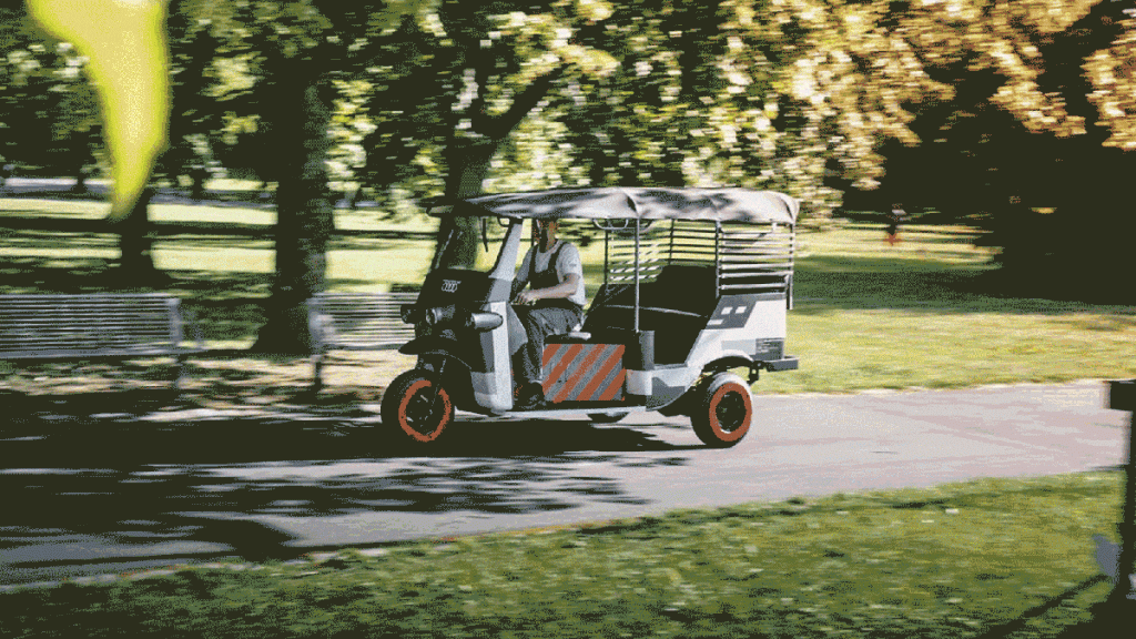 Audi Is Recycling E-Tron Batteries to Make the Slickest Rickshaws out There