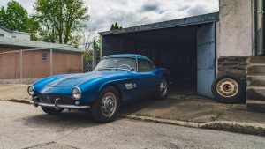 BMW 507 emerges from decades hidden away, could draw millions at auction