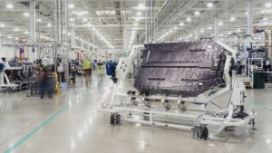 Battery pack catches fire inside Rivian's Illinois assembly plant