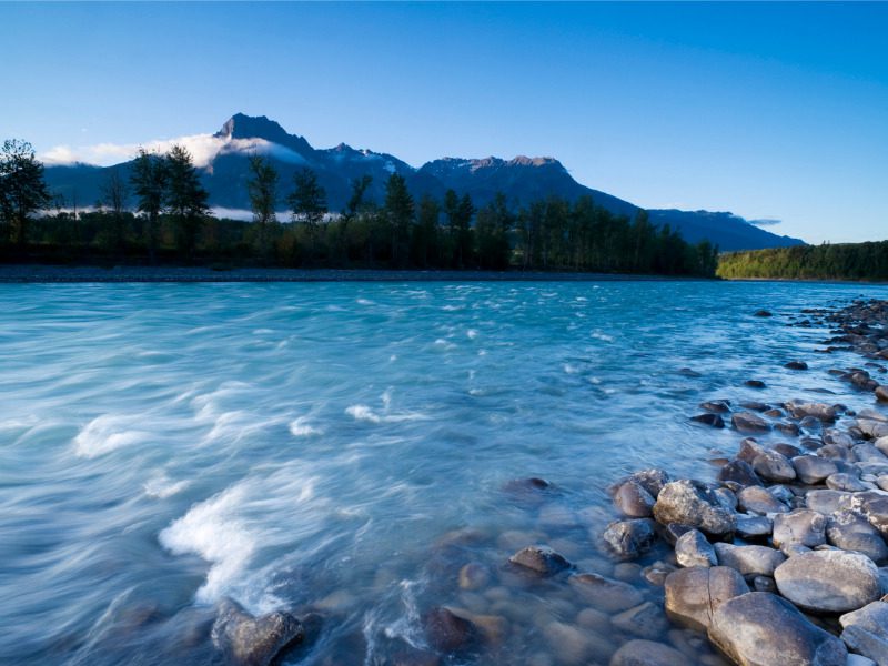 Skeena River in northern British Columbia