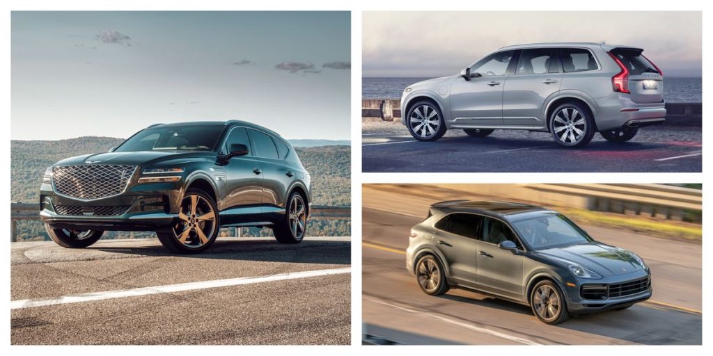 Every 2022 Mid-Size Luxury Crossover and SUV Ranked from Worst to Best