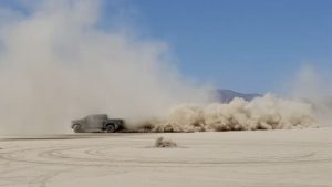 Ford F-150 Raptor R teased in the California desert