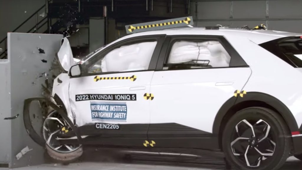 Hyundai Ioniq 5 earns IIHS Top Safety Pick+ crash test honors