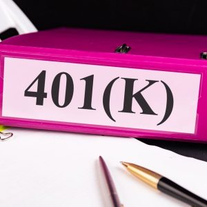 A 401(k) folder