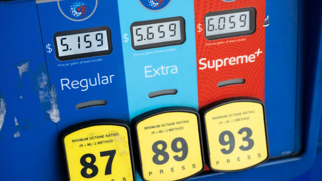 National average gas price hits $5.01, the highest ever