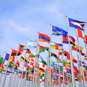 International flags