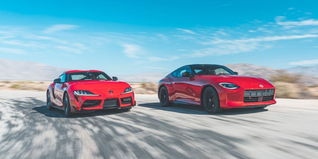 Tested: 2023 Nissan Z Performance vs. 2022 Toyota GR Supra 3.0 Premium