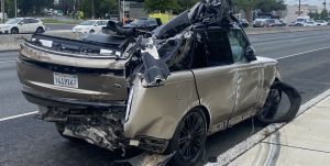 This Range Rover Fell off a Truck