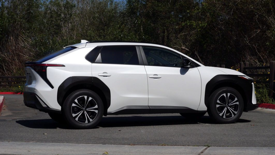 Toyota bZ4X electric crossovers recalled because wheel could come off