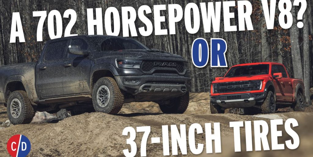 Video: Ford F-150 Raptor vs. Ram 1500 TRX Off-Road Comparison