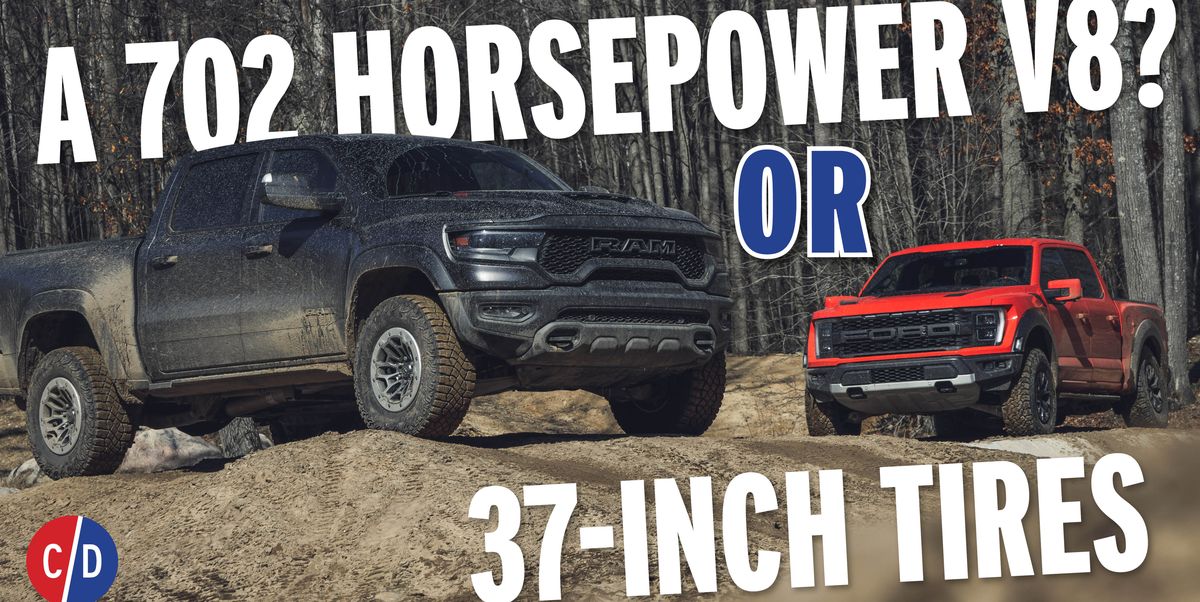 Video: Ford F-150 Raptor vs. Ram 1500 TRX Off-Road Comparison