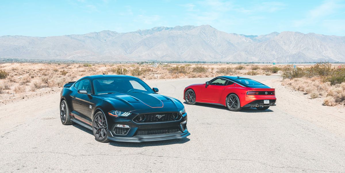 View 2023 Nissan Z Performance vs. 2021 Ford Mustang Mach 1 Photos