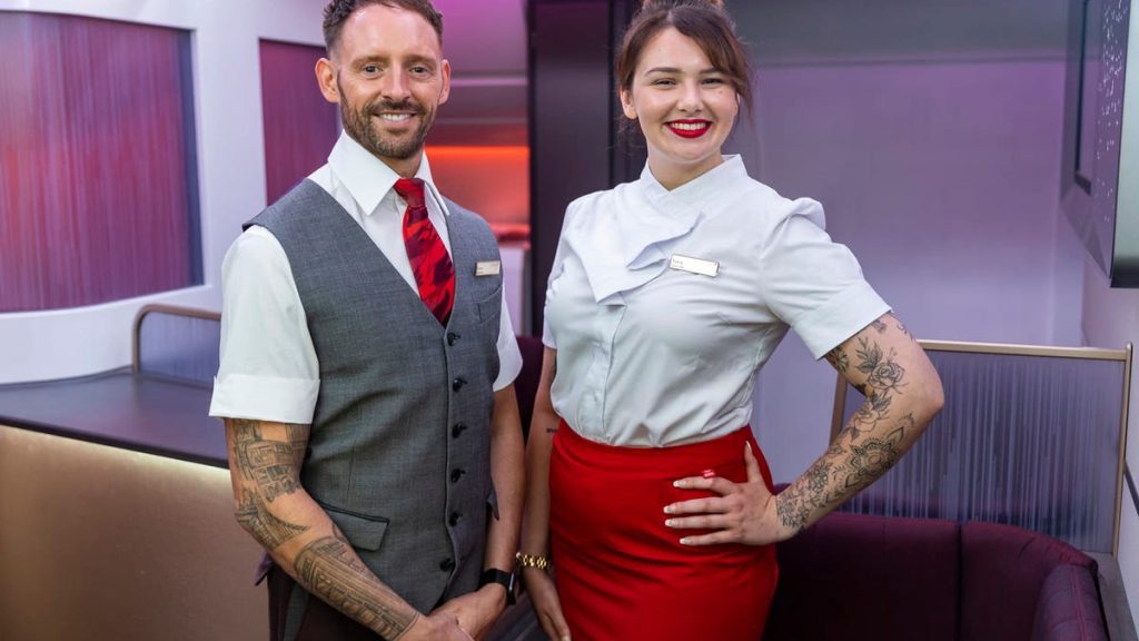Virgin Atlantic Is the First Airline to Allow Punk-Rock Cabin Staff to Show Tattoos