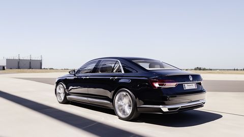 volkswagen phaeton d2 concept