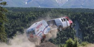 Watch the Fireworks as Alaska Town Hurls 13 Cars off a Cliff on July 4