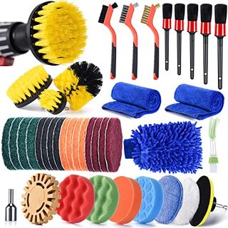 ShieldPro 40 Pcs Drill Brush Attachments Set