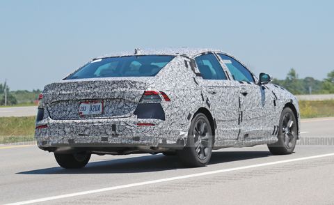 2024 honda accord spied