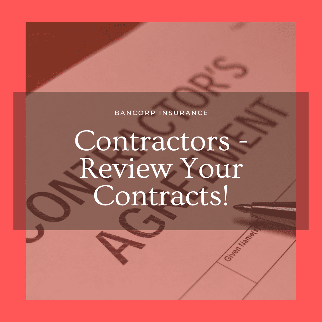 Review Your Contracts