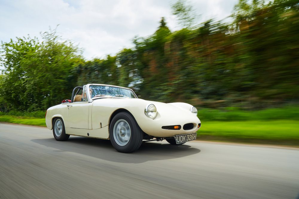 The rescued MG Midget with a K-Series upgrade