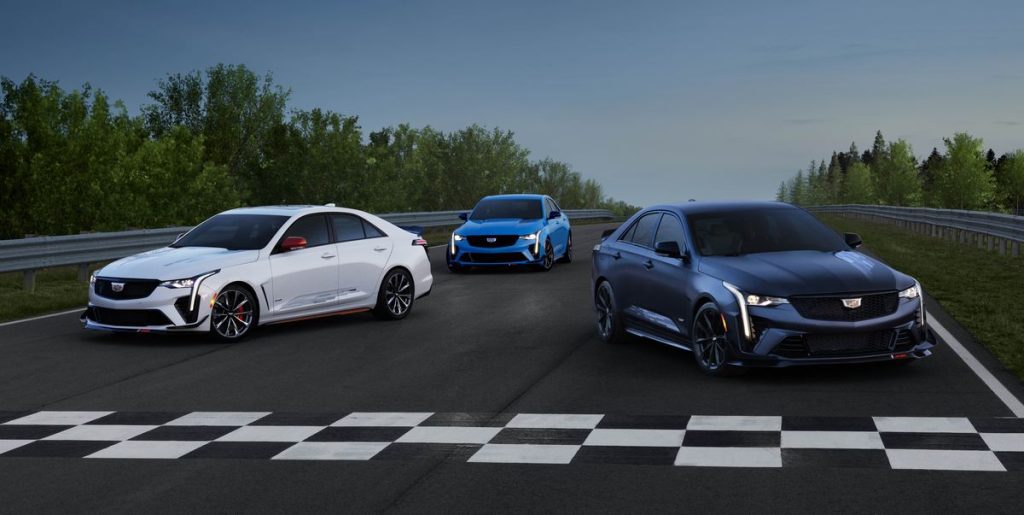 2023 Cadillac CT4-V Blackwing Track Editions Honor U.S. Racetracks