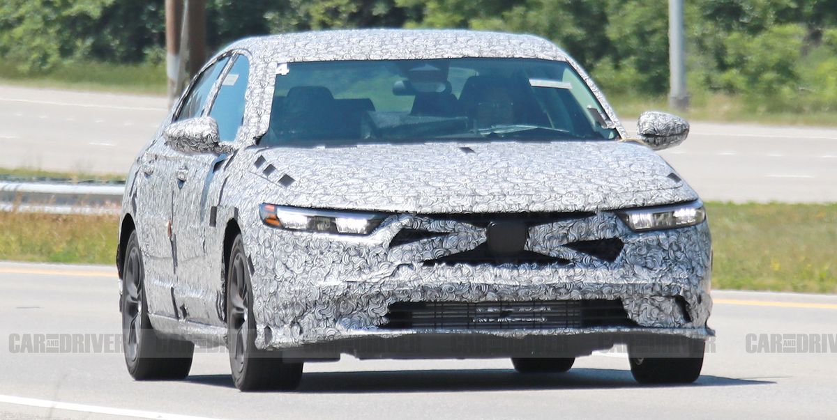 2023 Honda Accord Spied with Smooth Next-Generation Design