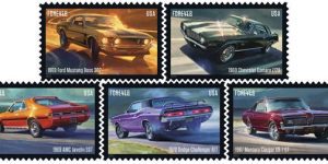 5 Classic Pony Cars Headed to Your Mailbox on New USPS Stamps