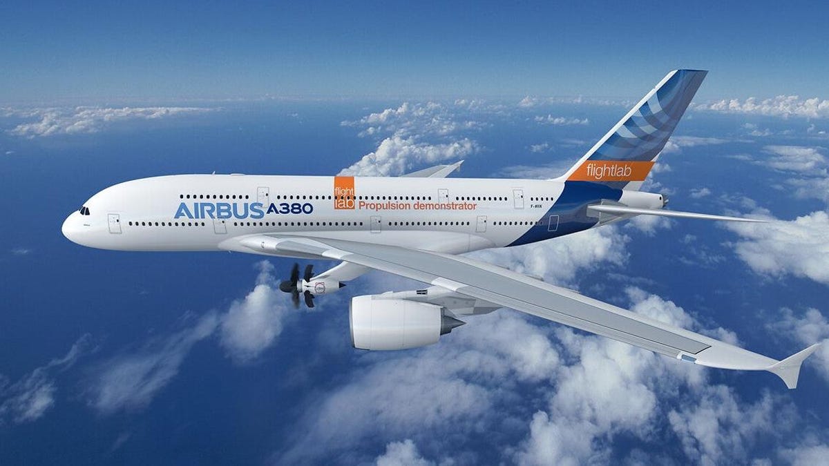 Airbus to Test an Open-Fan Turbine Engine On an A380