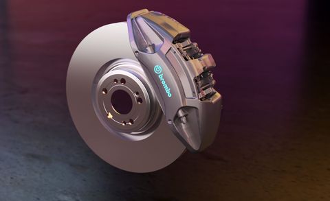 brembo sensify test vehicle