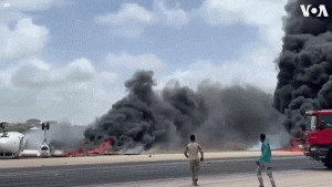 Everyone on Flight Survives Fiery Plane Crash in Somalia