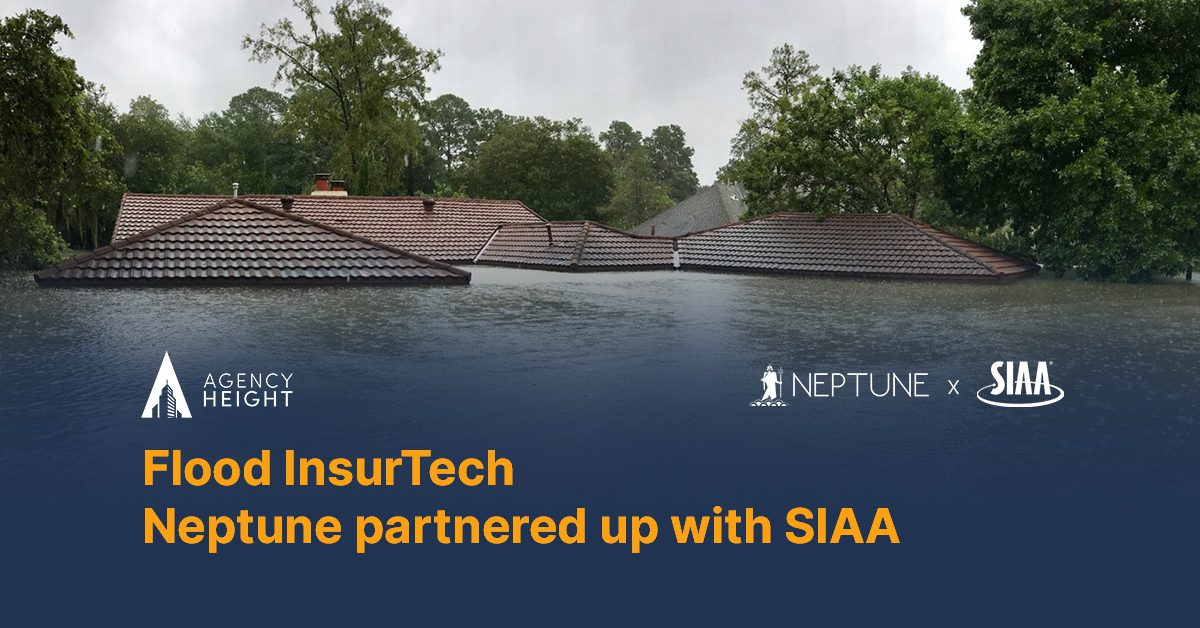 Flood InsurTech Neptune Partnered Up With SIAA