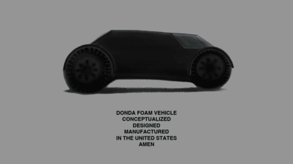 Kanye West Is Designing a Foam Concept Car