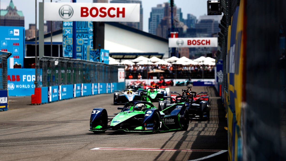 Nick Cassidy Crashed Out But Still Won 1st Place at the Formula E Race in NYC