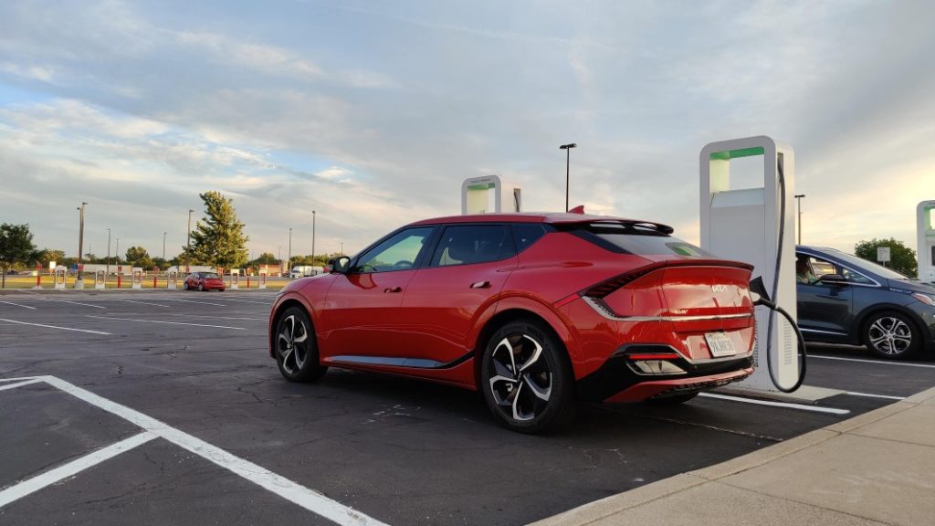 Our long-term 2022 Kia EV6 doesn't come with a charging cable