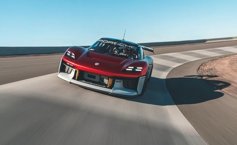 porsche mission r electric concept