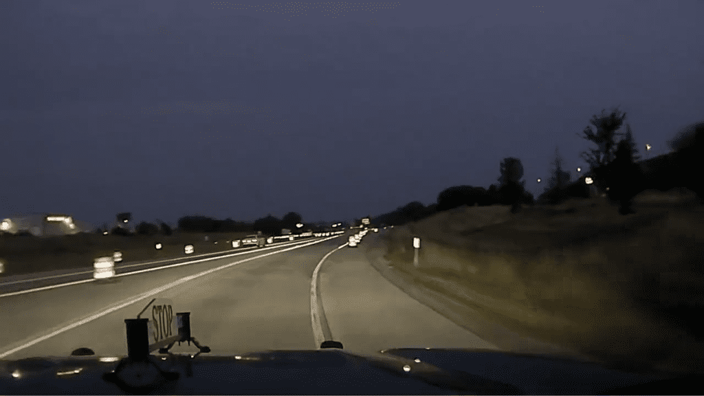 Speeding Driver Goes Flying Off Highway in Western Michigan