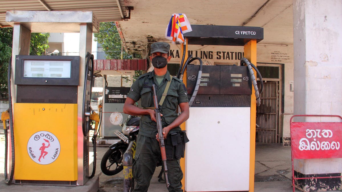 Sri Lanka Is Running on Empty, Less Than a Day of Fuel Left