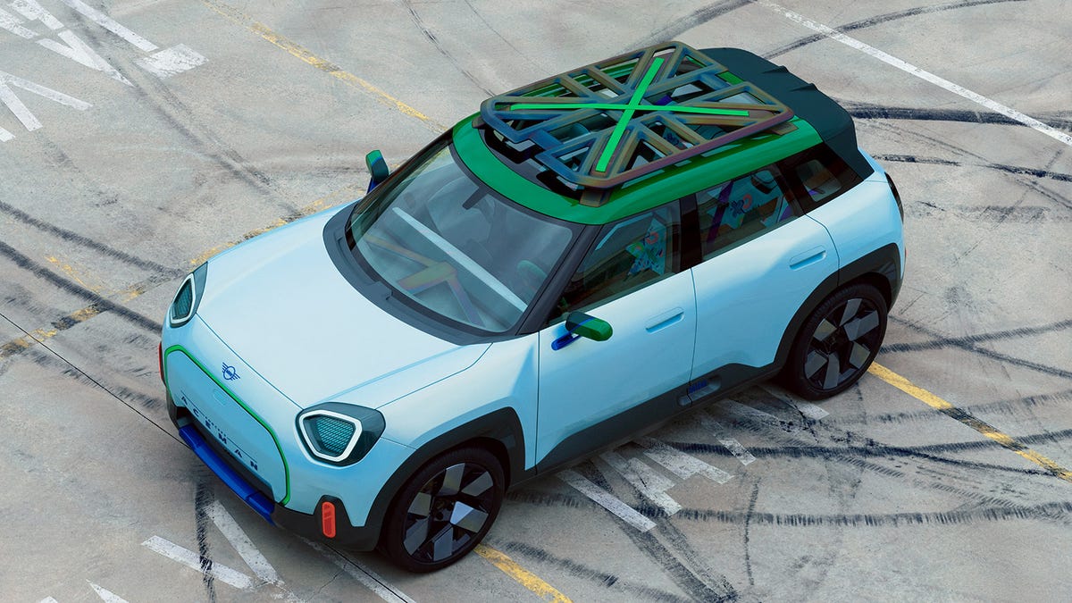 The Aceman Concept Teases Mini's First EV That Matters