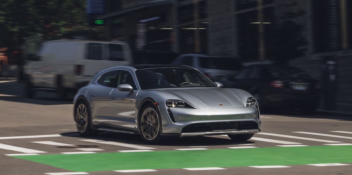 View Photos of the 2021 Porsche Taycan Cross Turismo 4S