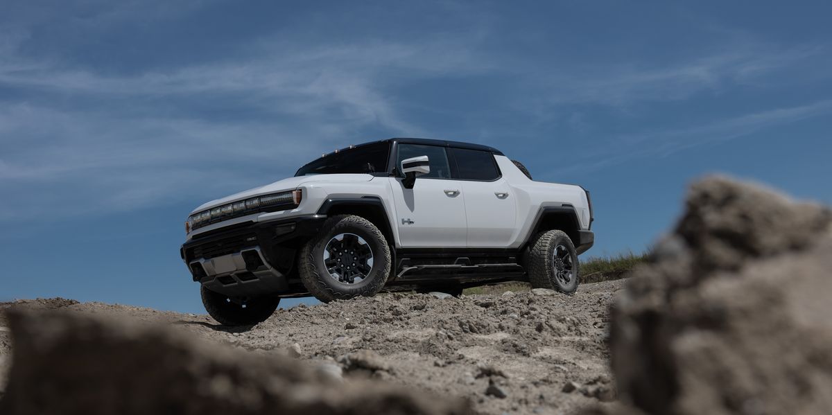 View Photos of the 2022 GMC Hummer EV Edition 1 Pickup