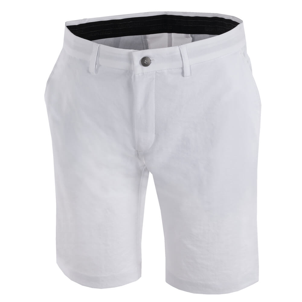 white golf shorts