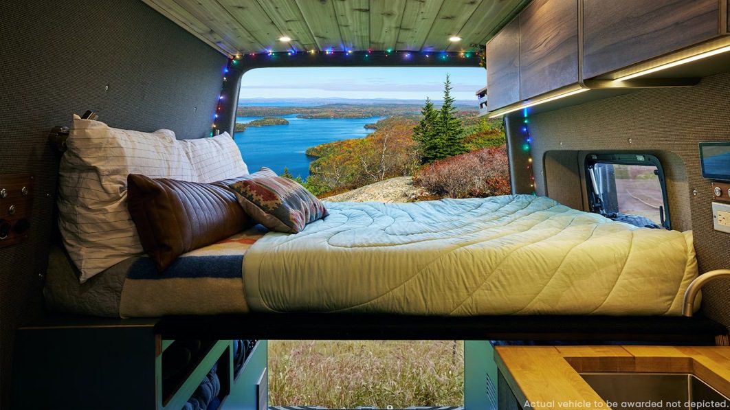 Enter in the next two days to win a Mercedes camper van — and an Airstream