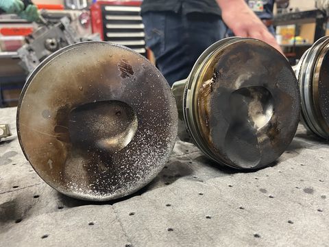 cadillac ct5v blackwing engine piston damage