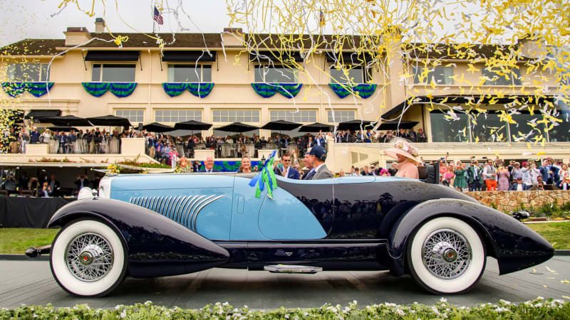 1932 Duesenberg J Figoni Sports Torpedo takes 'Best of Show' at Pebble Beach