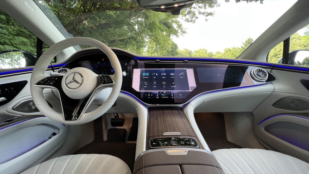 2022 Mercedes-Benz EQS 450+ Interior Review: Luxury worth getting used to