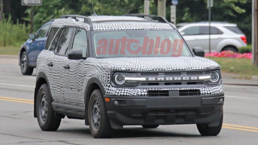 2023 Ford Bronco Sport Heritage Edition spied testing on public roads